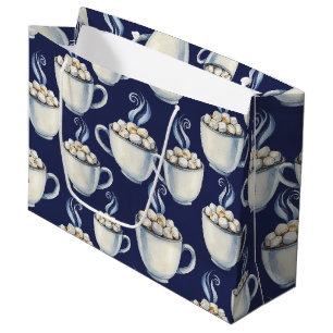 Midnight Cocoa – Cosy Winter Large Gift Bag