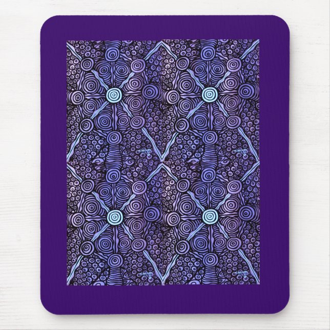 Midnight Corroboree Mouse Mat (Front)