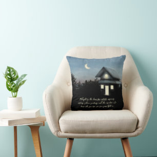 Midnight Creativity Throw Pillow