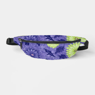 Midnight Daisy Garden Bum Bags