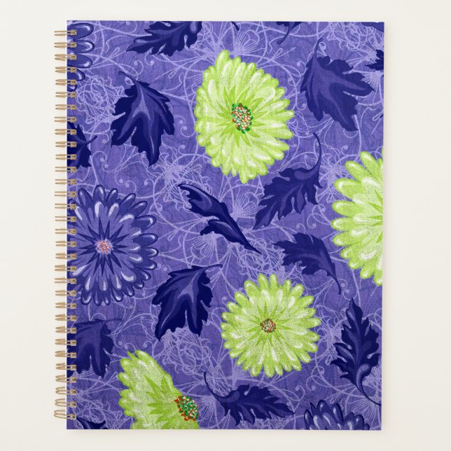 Midnight Daisy Garden Planner (Front)