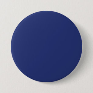 Midnight Dark Blue Personalised Navy Background 7.5 Cm Round Badge