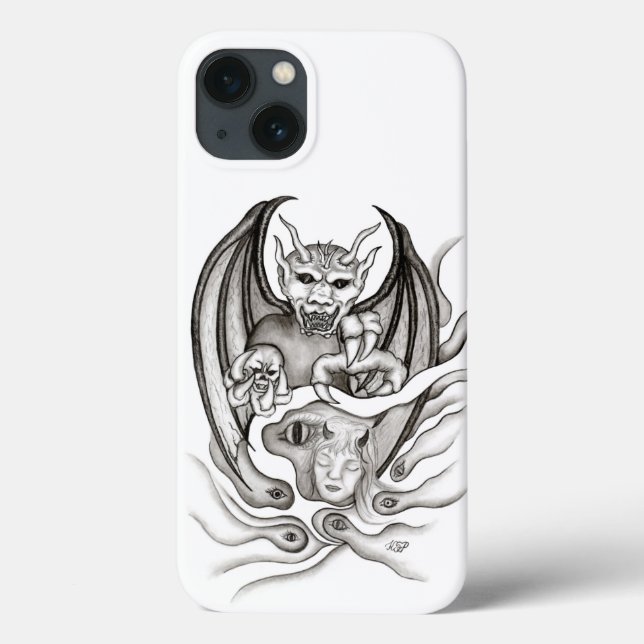 Midnight Dream - Devils Case-Mate iPhone Case (Back)