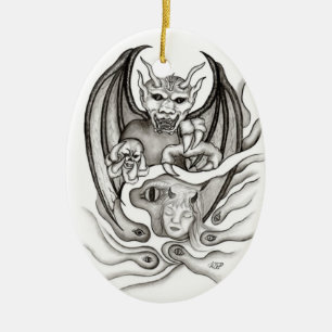 Midnight Dream - Devils Ceramic Ornament