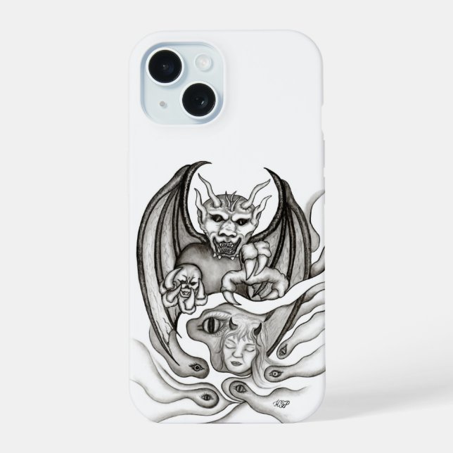 Midnight Dream - Devils iPhone 15 Case (Back)