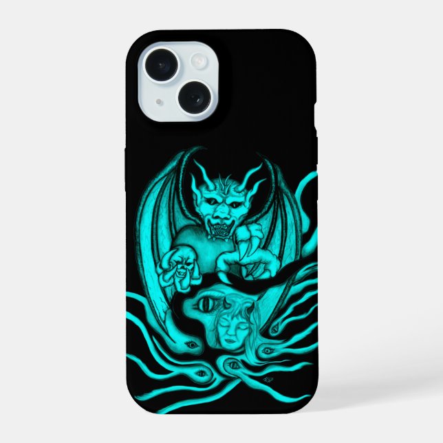 Midnight Dream - Devils iPhone 15 Case (Back)