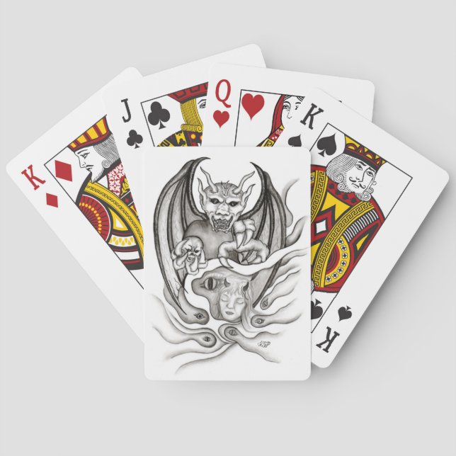 Midnight Dream - Devils Playing Cards (Back)