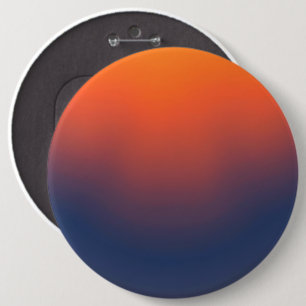 Midnight Ember Gradient 6 Cm Round Badge