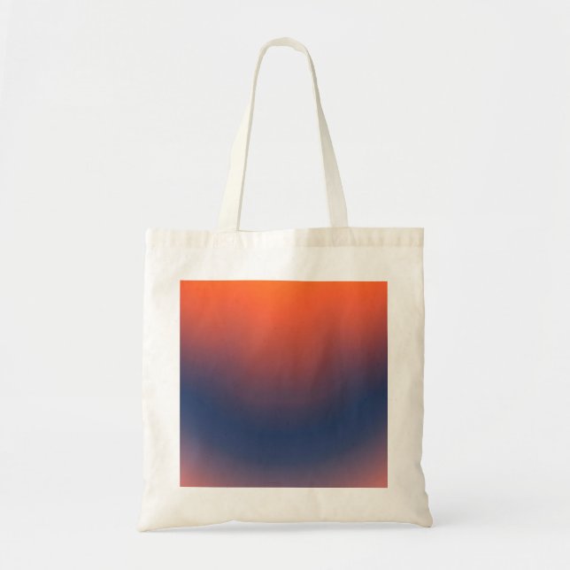 Midnight Ember Gradient Tote Bag (Front)