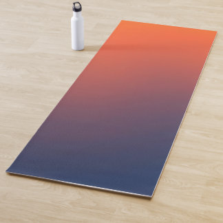 Midnight Ember Gradient Yoga Mat