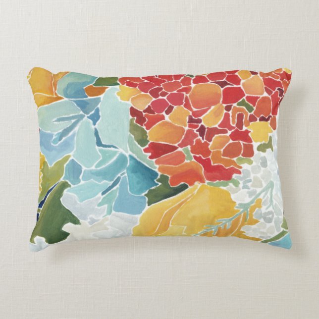 Midnight Florals II Decorative Cushion (Front)