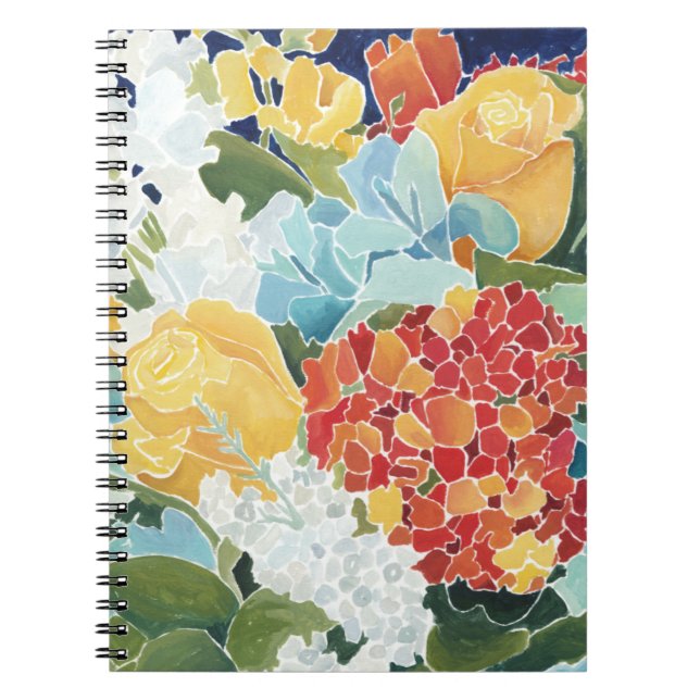 Midnight Florals II Notebook (Front)