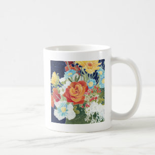 Midnight Florals IV Coffee Mug