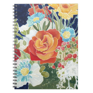 Midnight Florals IV Notebook