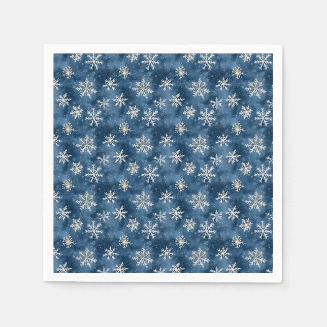 Midnight Flurry Napkin (Front)