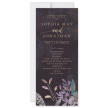 Midnight foliage Order of service