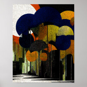 Midnight Forest #16 - 4x5 Digital Download Poster