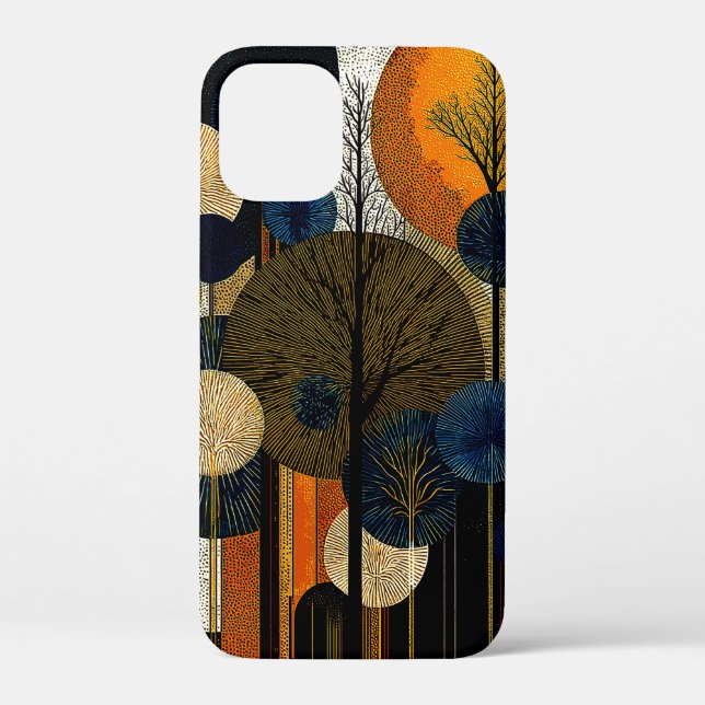 Midnight Forest on the Planet Mercury #1      Case-Mate iPhone Case (Back)