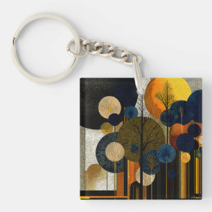Midnight Forest on the Planet Mercury #1      Key Ring