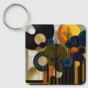 Midnight Forest on the Planet Mercury #1      Key Ring
