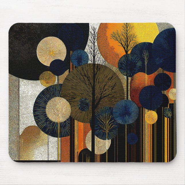 Midnight Forest on the Planet Mercury #1      Mouse Pad (Front)