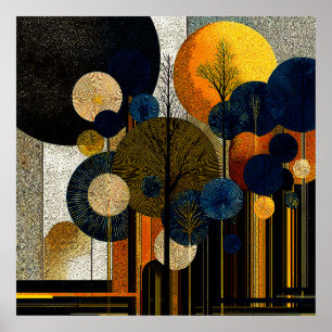 Midnight Forest on the Planet Mercury #1 Poster