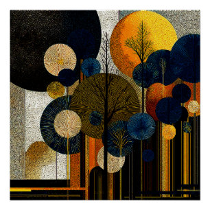 Midnight Forest on the Planet Mercury #1 Poster