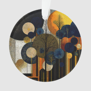 Midnight Forest on the Planet Mercury #1 Towel Ornament