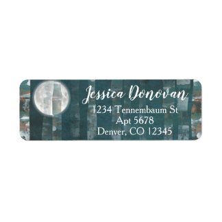 Midnight Forest Return Address Labels