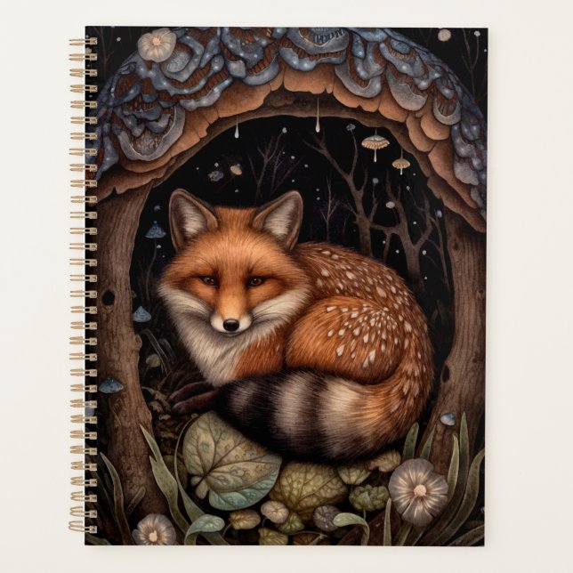 Midnight Fox Planner (Front)
