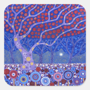 Midnight Garden 2010 Square Sticker