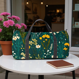 Midnight Garden Duffle Bag