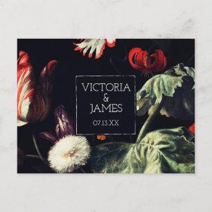 Midnight Garden Save the Date Postcard