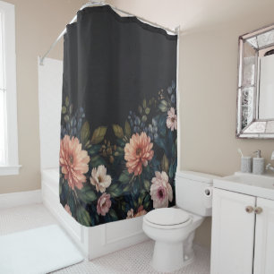 Midnight Garden Shower Curtain