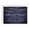 Midnight Garland Rehearsal Dinner Invitation