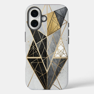 Midnight Geometry iPhone 16 Case