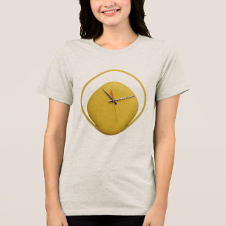 Midnight Geometry Silent Precision Shadow Hour Tim Tri-Blend Shirt