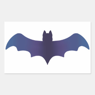 Midnight Gradient Bat Sticker