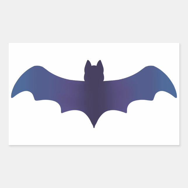 Midnight Gradient Bat Sticker (Front)