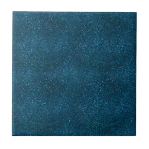 Midnight Green Glitter Ceramic Tile