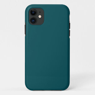 Midnight Green Solid Colour iPhone 11 Case