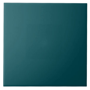 Midnight Green Solid Colour Ceramic Tile