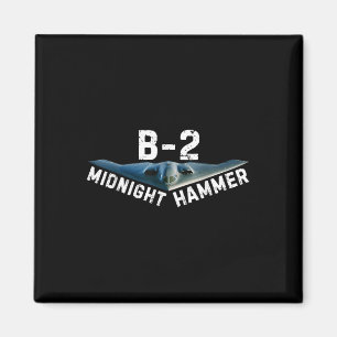 Midnight Hammer B-2 Plane _ Donald Trump Magnet