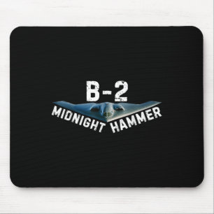 Midnight Hammer B-2 Plane _ Donald Trump Mouse Pad