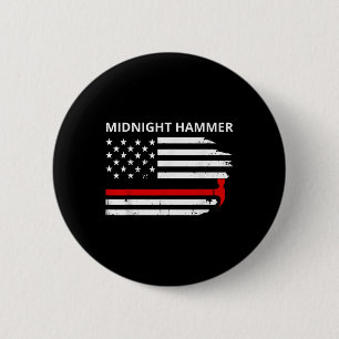 Midnight Hammer B-2 Stealth Jet Operation Merica F 6 Cm Round Badge