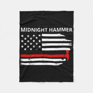 Midnight Hammer B-2 Stealth Jet Operation Merica F Fleece Blanket