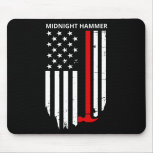 Midnight Hammer B-2 Stealth Jet Operation Usa Flag Mouse Pad