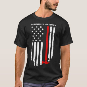Midnight Hammer B-2 Stealth Jet Operation Usa Flag T-Shirt