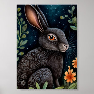 Midnight Hare   Poster