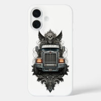 Midnight Haulier of Doom / Dark Trucker Skull